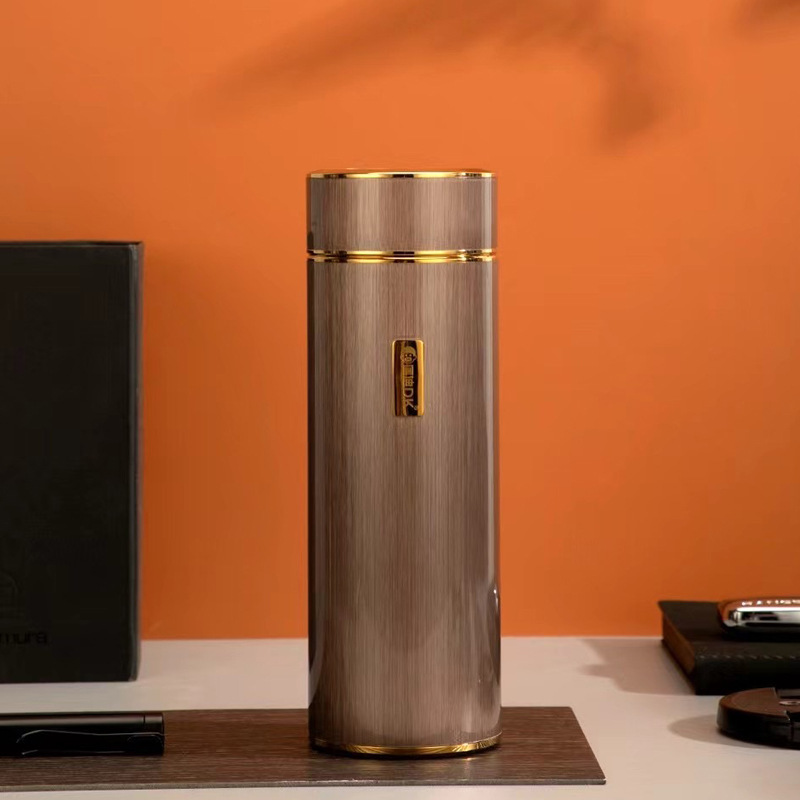 新款316不銹鋼保溫杯便攜商務送禮水杯男女式禮品茶杯耐磨不掉漆KD216